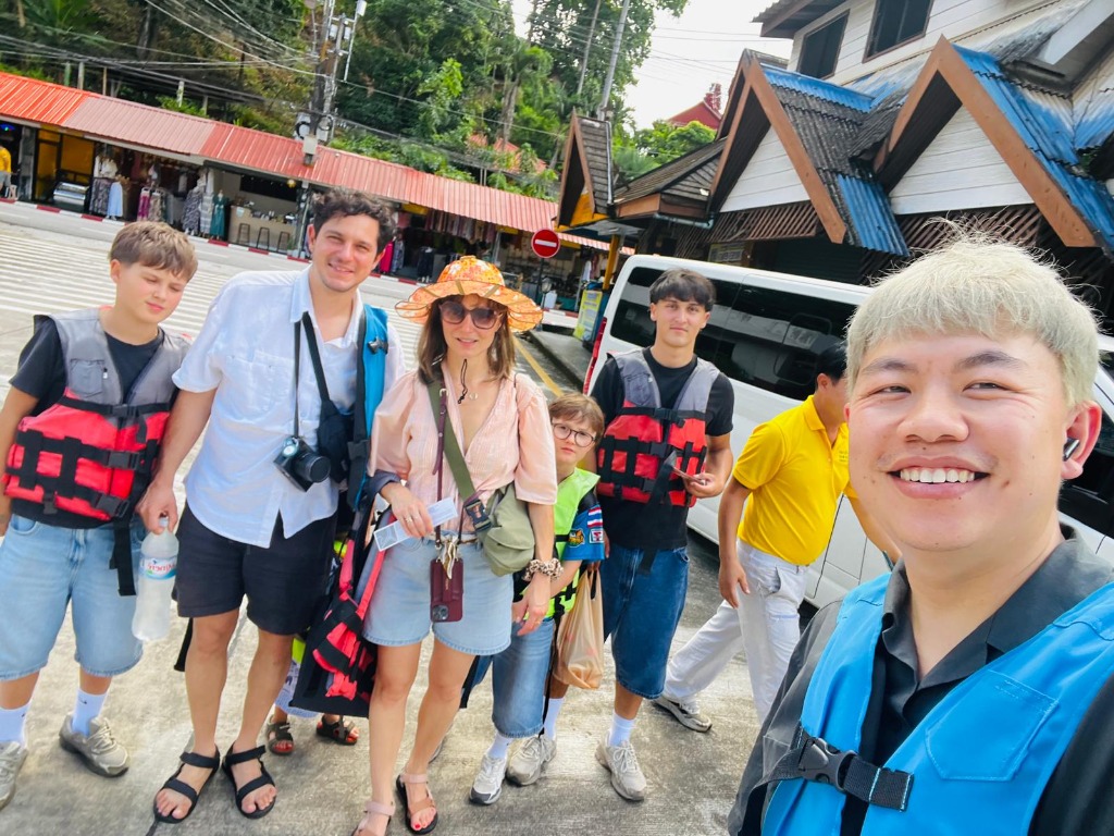 Exciting river rafting with life jackets ready for adventure