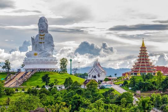Wat Huai Pla Kang Big Buddha Chiang Rai